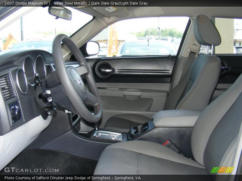 Silver Steel Metallic / Dark Slate Gray/Light Slate Gray 2007 Dodge Magnum SXT