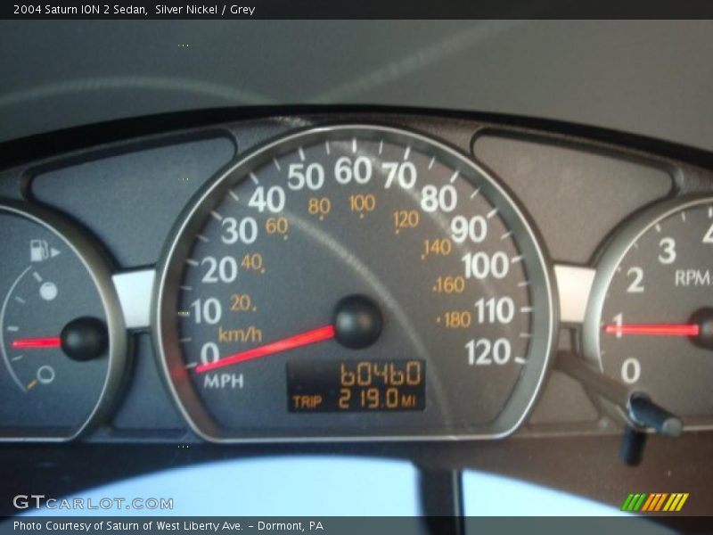Silver Nickel / Grey 2004 Saturn ION 2 Sedan