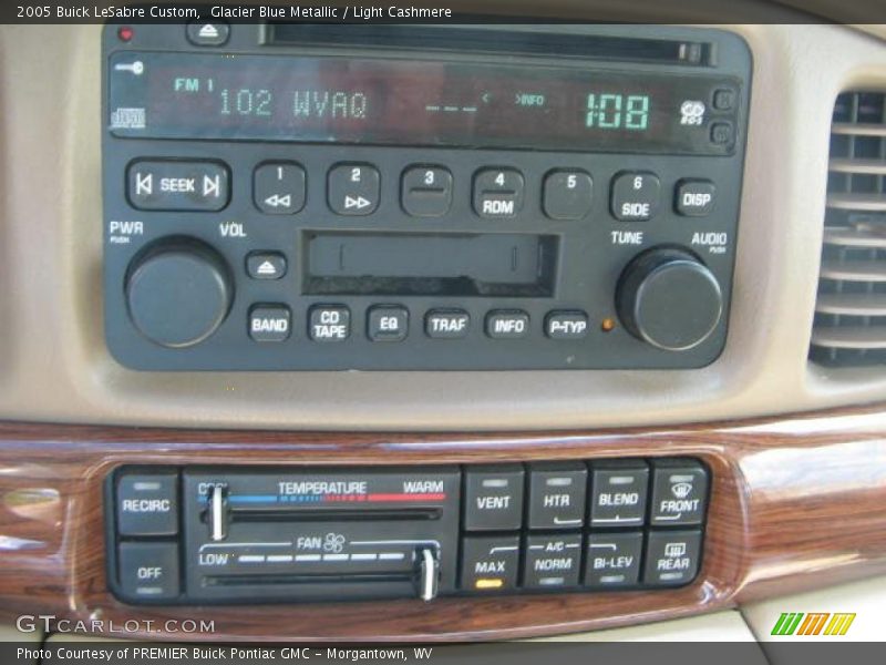 Glacier Blue Metallic / Light Cashmere 2005 Buick LeSabre Custom
