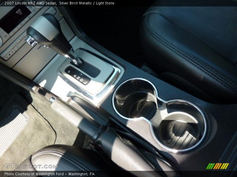 Silver Birch Metallic / Light Stone 2007 Lincoln MKZ AWD Sedan