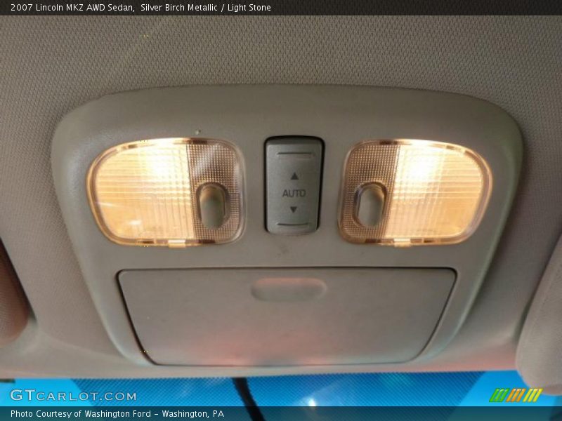 Silver Birch Metallic / Light Stone 2007 Lincoln MKZ AWD Sedan