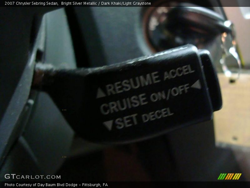 Bright Silver Metallic / Dark Khaki/Light Graystone 2007 Chrysler Sebring Sedan
