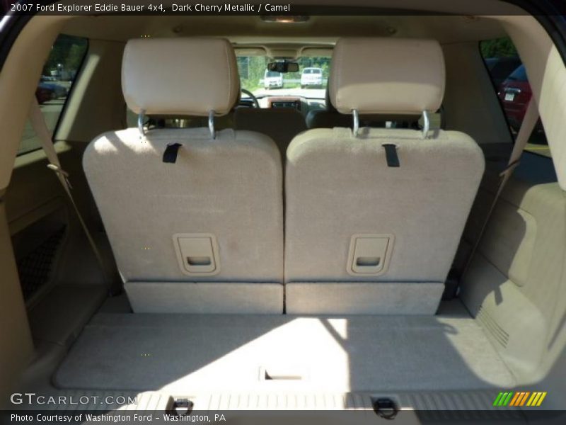 Dark Cherry Metallic / Camel 2007 Ford Explorer Eddie Bauer 4x4