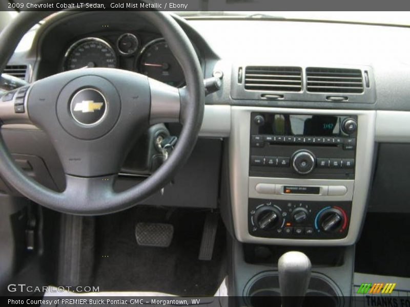 Gold Mist Metallic / Ebony 2009 Chevrolet Cobalt LT Sedan