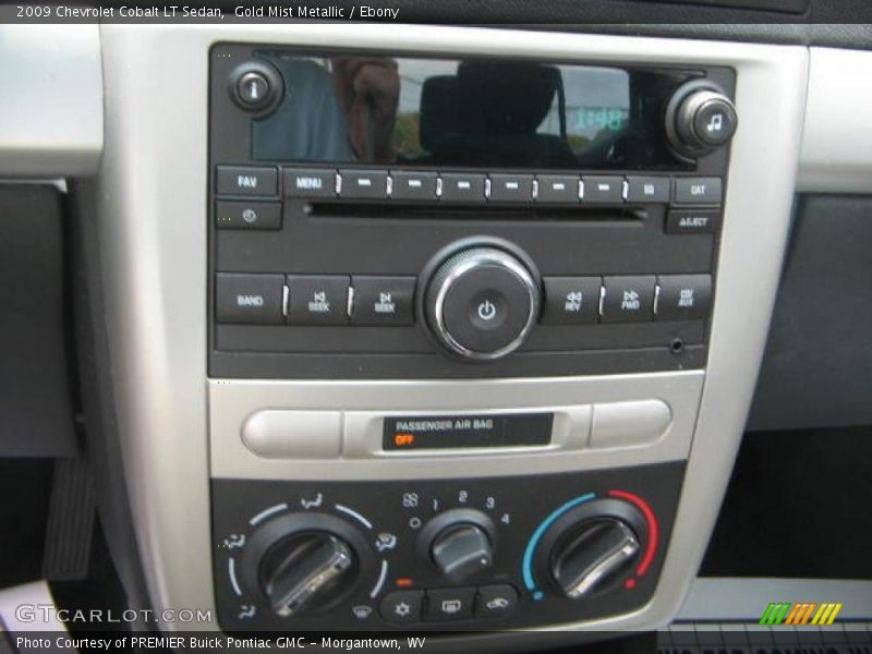 Gold Mist Metallic / Ebony 2009 Chevrolet Cobalt LT Sedan