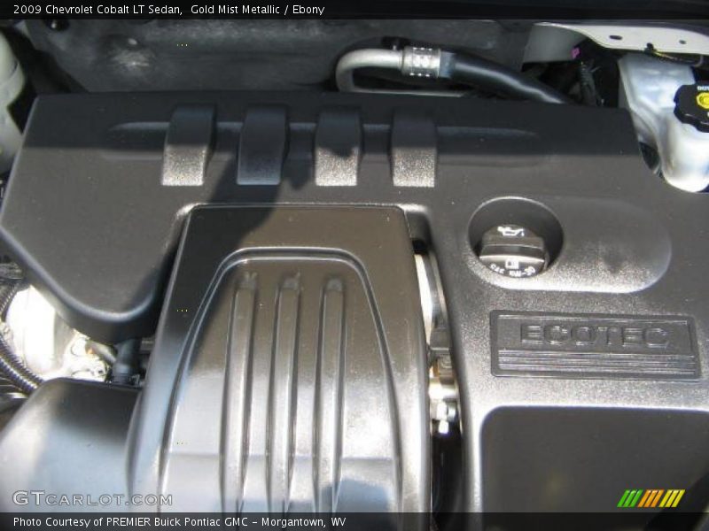 Gold Mist Metallic / Ebony 2009 Chevrolet Cobalt LT Sedan