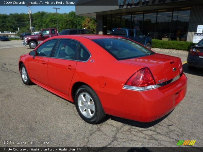 Victory Red / Ebony 2009 Chevrolet Impala LT