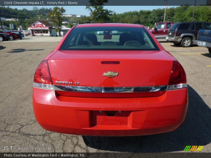 Victory Red / Ebony 2009 Chevrolet Impala LT