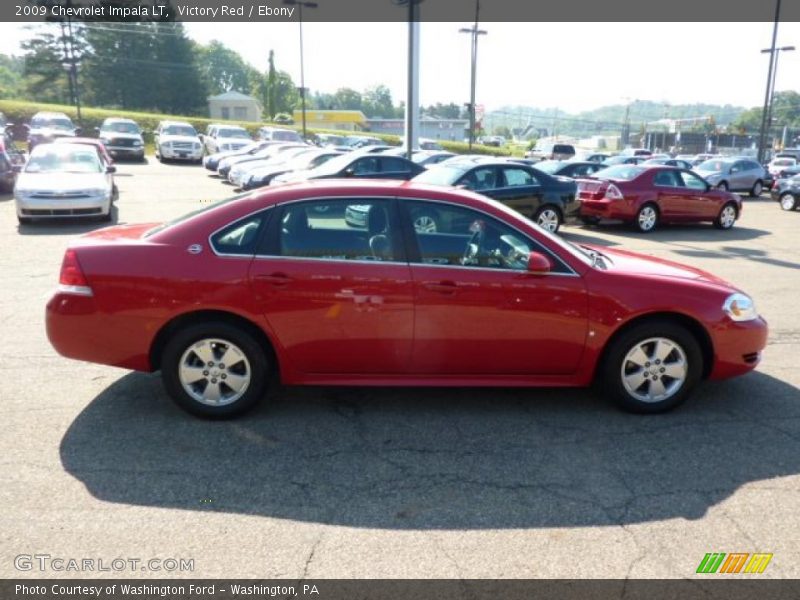 Victory Red / Ebony 2009 Chevrolet Impala LT