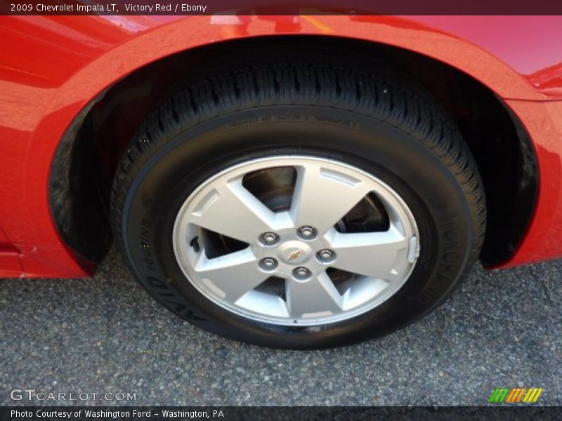 Victory Red / Ebony 2009 Chevrolet Impala LT
