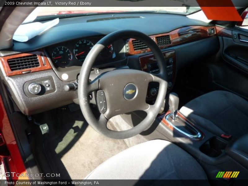 Victory Red / Ebony 2009 Chevrolet Impala LT