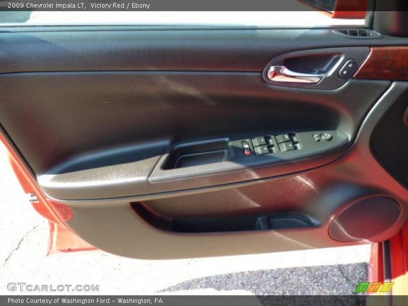 Victory Red / Ebony 2009 Chevrolet Impala LT