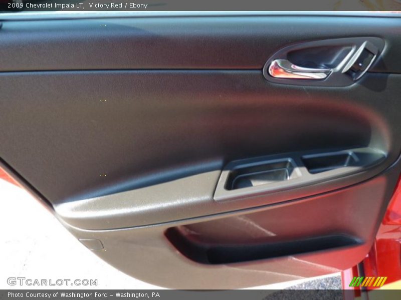 Victory Red / Ebony 2009 Chevrolet Impala LT