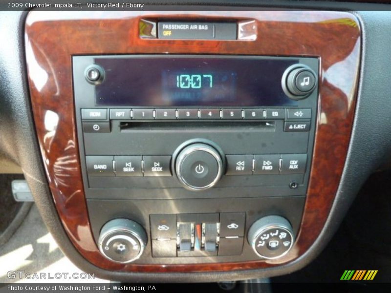 Victory Red / Ebony 2009 Chevrolet Impala LT