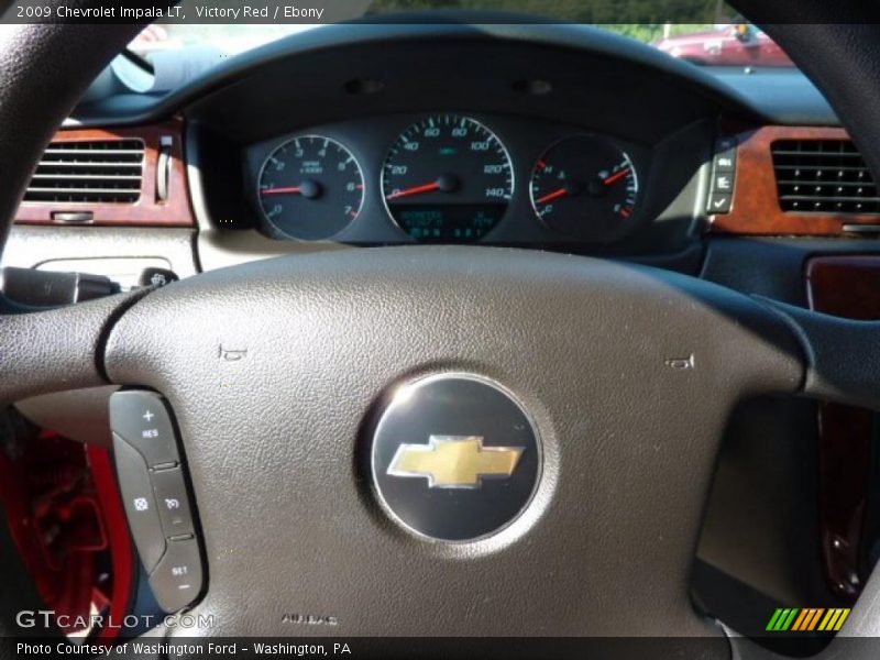 Victory Red / Ebony 2009 Chevrolet Impala LT