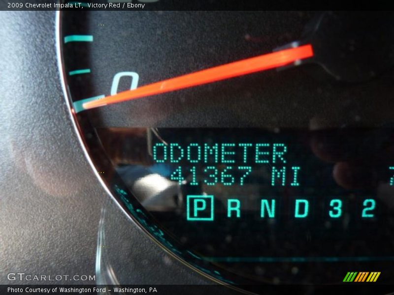 Victory Red / Ebony 2009 Chevrolet Impala LT