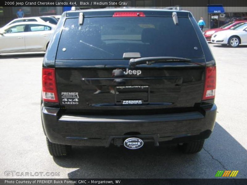 Black / Medium Slate Gray 2006 Jeep Grand Cherokee Laredo 4x4