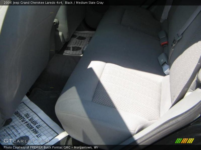 Black / Medium Slate Gray 2006 Jeep Grand Cherokee Laredo 4x4