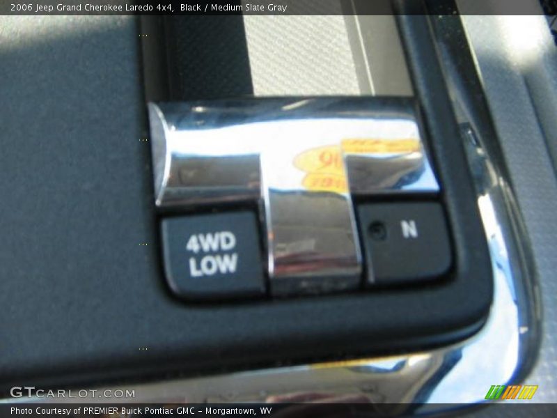 Black / Medium Slate Gray 2006 Jeep Grand Cherokee Laredo 4x4