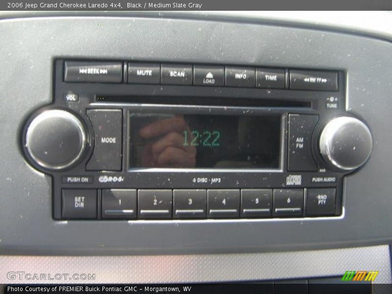 Black / Medium Slate Gray 2006 Jeep Grand Cherokee Laredo 4x4