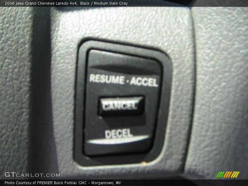 Black / Medium Slate Gray 2006 Jeep Grand Cherokee Laredo 4x4