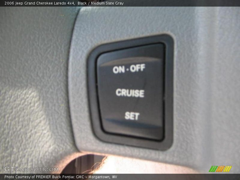 Black / Medium Slate Gray 2006 Jeep Grand Cherokee Laredo 4x4