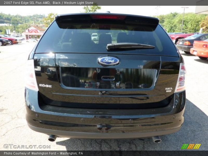 Black / Medium Light Stone 2007 Ford Edge SEL Plus AWD