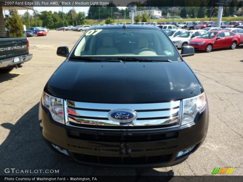 Black / Medium Light Stone 2007 Ford Edge SEL Plus AWD