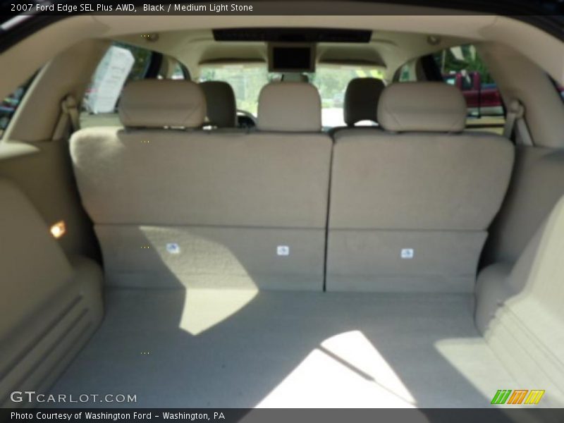 Black / Medium Light Stone 2007 Ford Edge SEL Plus AWD