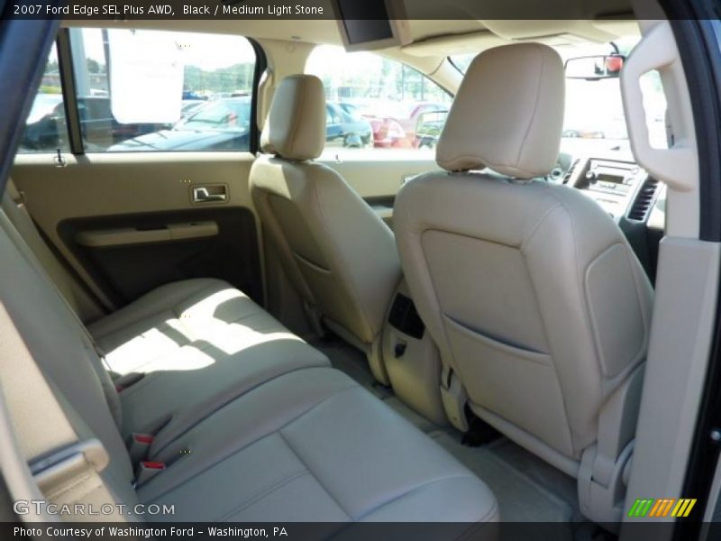 Black / Medium Light Stone 2007 Ford Edge SEL Plus AWD