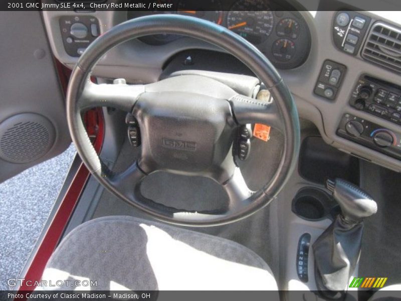Cherry Red Metallic / Pewter 2001 GMC Jimmy SLE 4x4