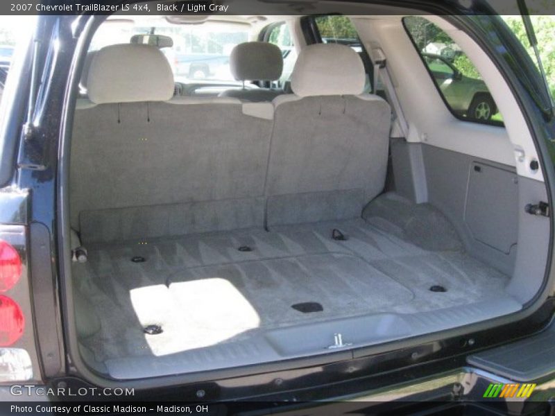Black / Light Gray 2007 Chevrolet TrailBlazer LS 4x4