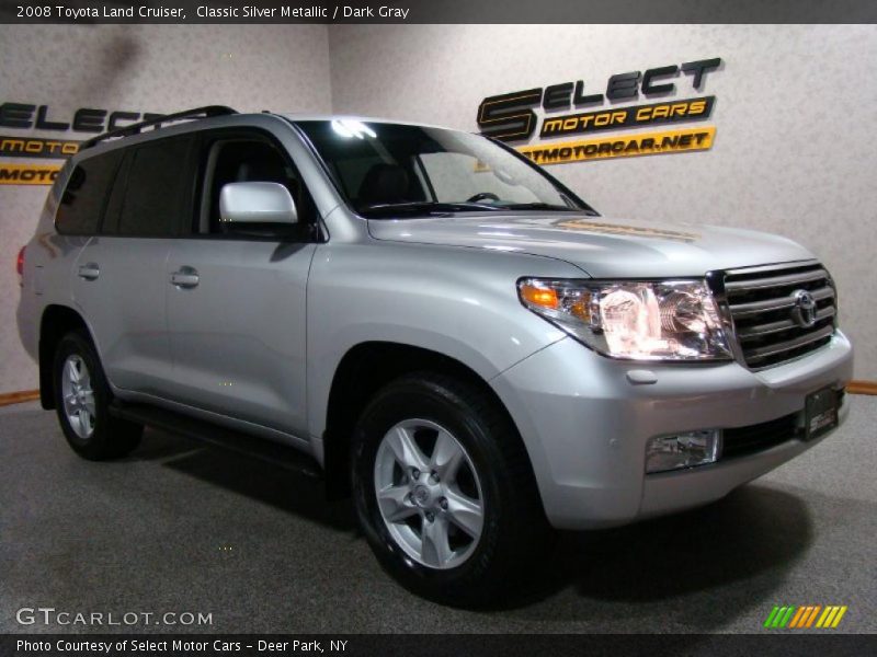 Classic Silver Metallic / Dark Gray 2008 Toyota Land Cruiser