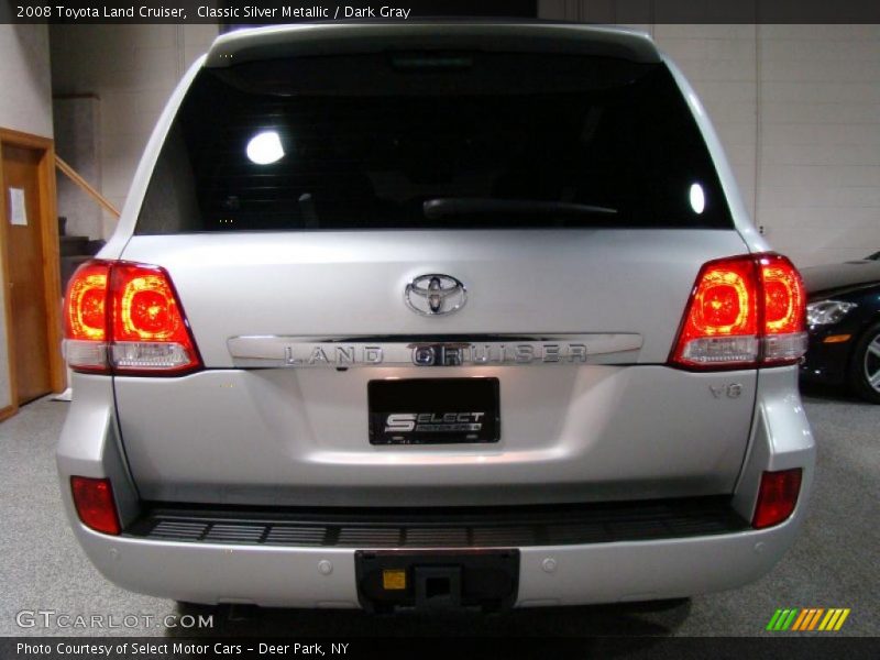 Classic Silver Metallic / Dark Gray 2008 Toyota Land Cruiser