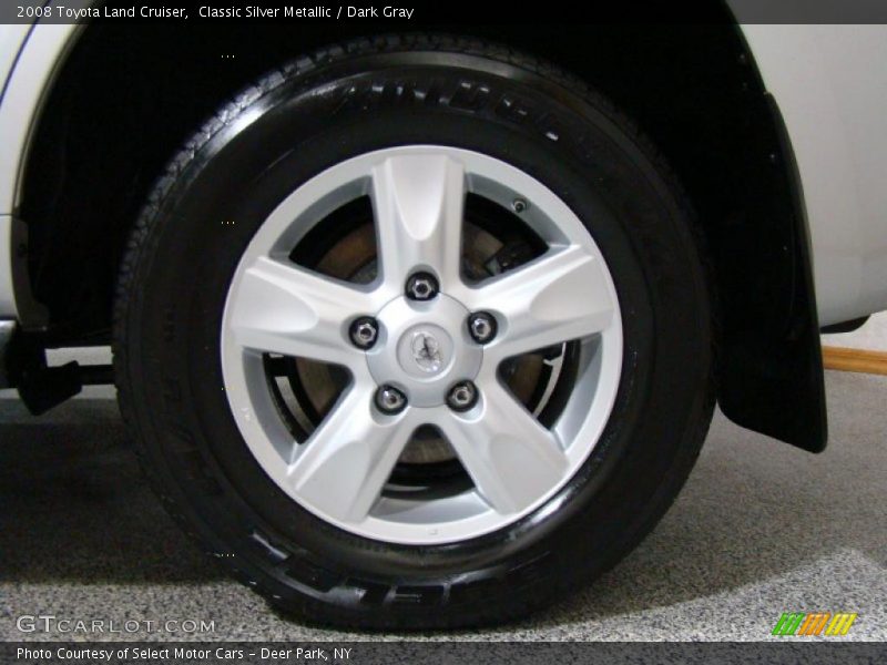 Classic Silver Metallic / Dark Gray 2008 Toyota Land Cruiser