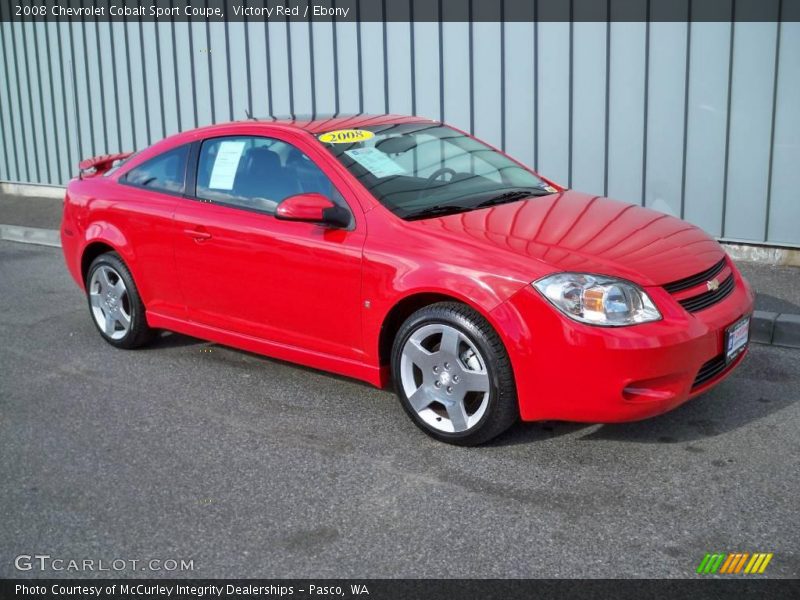 Victory Red / Ebony 2008 Chevrolet Cobalt Sport Coupe