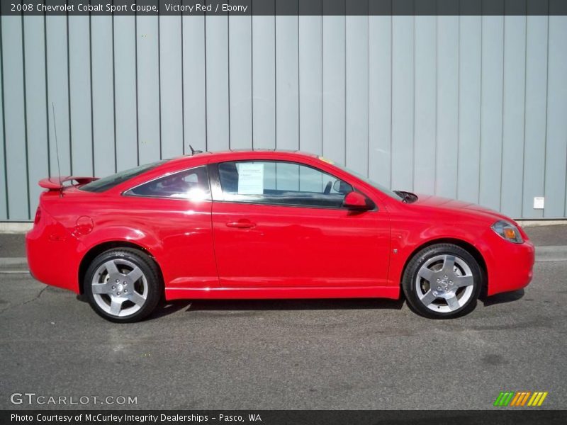 Victory Red / Ebony 2008 Chevrolet Cobalt Sport Coupe