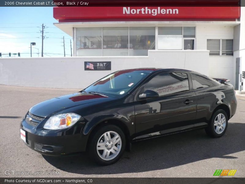 Black / Gray 2006 Chevrolet Cobalt LT Coupe