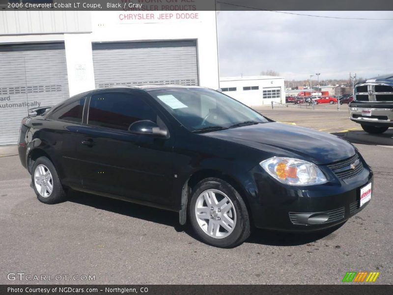 Black / Gray 2006 Chevrolet Cobalt LT Coupe