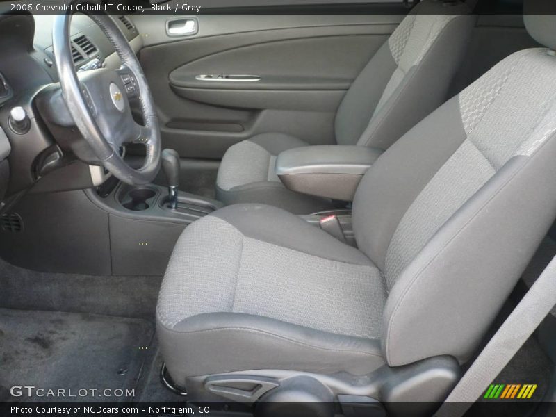 Black / Gray 2006 Chevrolet Cobalt LT Coupe