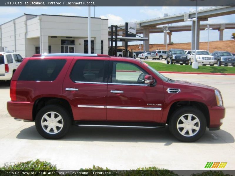Infrared / Cashmere/Cocoa 2010 Cadillac Escalade