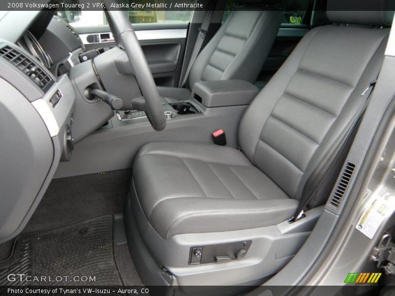 Alaska Grey Metallic / Anthracite 2008 Volkswagen Touareg 2 VR6
