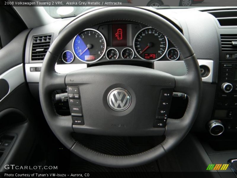 Alaska Grey Metallic / Anthracite 2008 Volkswagen Touareg 2 VR6