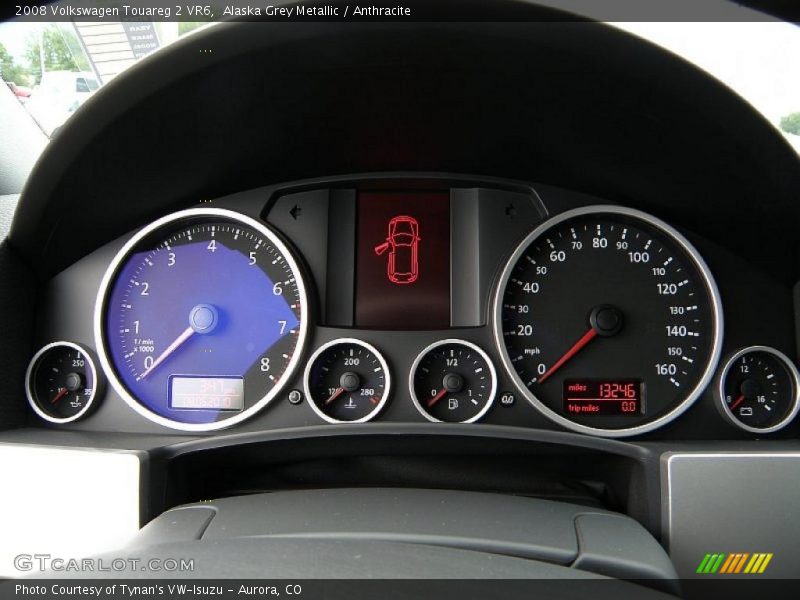 Alaska Grey Metallic / Anthracite 2008 Volkswagen Touareg 2 VR6