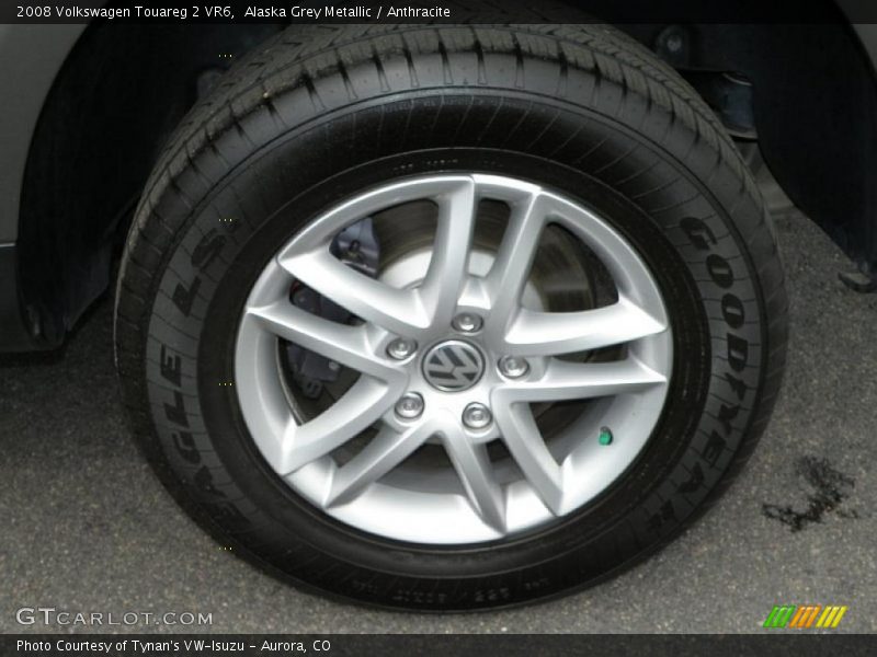 Alaska Grey Metallic / Anthracite 2008 Volkswagen Touareg 2 VR6
