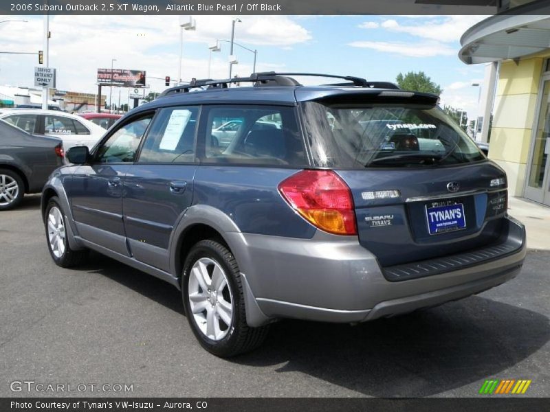 Atlantic Blue Pearl / Off Black 2006 Subaru Outback 2.5 XT Wagon