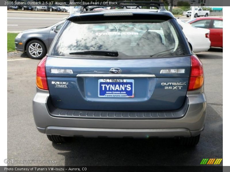 Atlantic Blue Pearl / Off Black 2006 Subaru Outback 2.5 XT Wagon