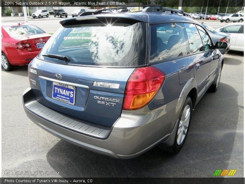 Atlantic Blue Pearl / Off Black 2006 Subaru Outback 2.5 XT Wagon