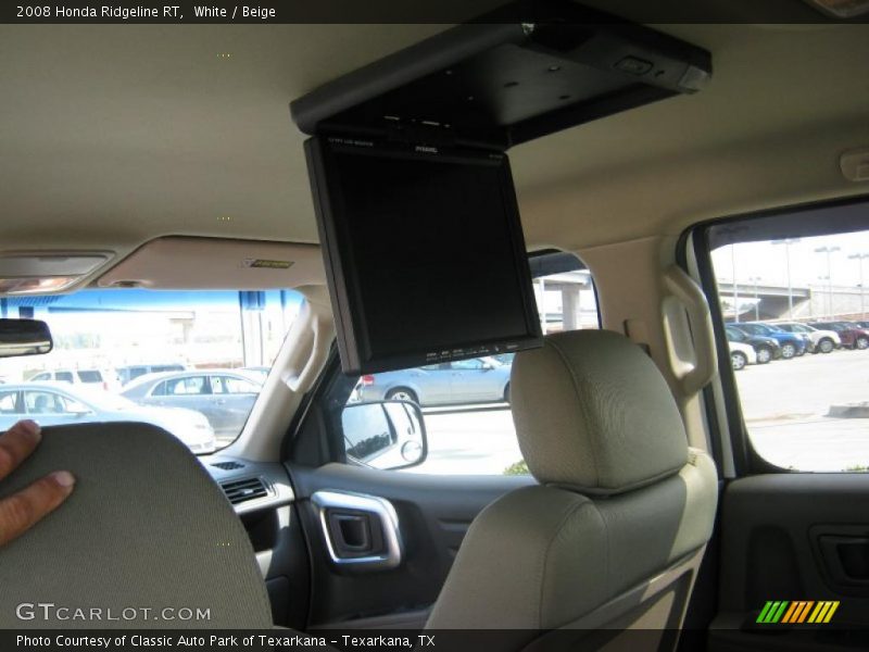 White / Beige 2008 Honda Ridgeline RT