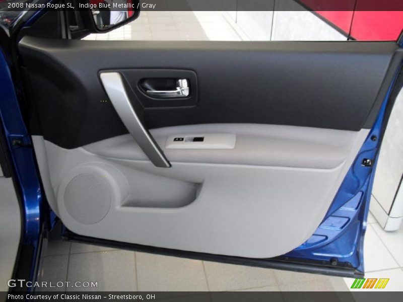 Indigo Blue Metallic / Gray 2008 Nissan Rogue SL